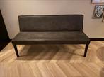 Rodeo eetkamerbank zwart - BePureHome, Huis en Inrichting, Ophalen, Minder dan 75 cm, 150 tot 200 cm, Leer