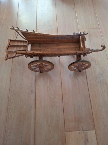 Oude Boerenkar Decoratie 70 cm 30 cm b 25 h beschikbaar voor biedingen