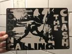 The clash poster metaal, Rechthoekig Staand, Verzenden, A4 of kleiner, Nieuw