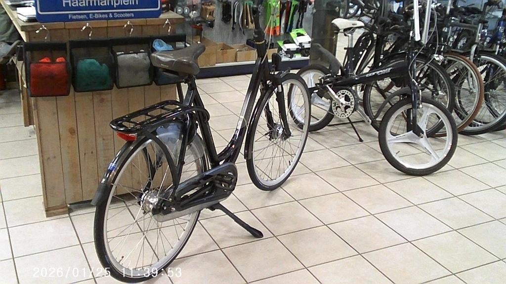 Sparta Amazone, Fietsen en Brommers, Fietsen | Dames | Moederfietsen, Zo goed als nieuw, Sparta, 56 cm of meer, 0 zitjes, Dubbele standaard
