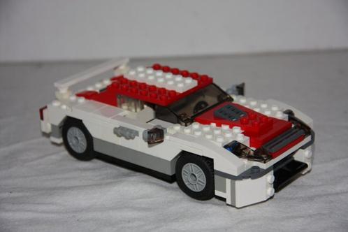 LEGO, grote witte sportwagen o.b.v. 6753, Kinderen en Baby's, Speelgoed | Duplo en Lego, Zo goed als nieuw, Lego, Complete set