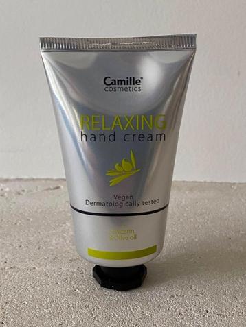 Camille Cosmetics relaxing hand creme nieuw beschikbaar voor biedingen