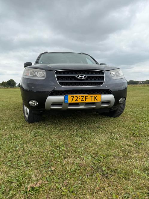 Hyundai Santa Fe 2.2 Crdi 4WD 7-ST AUT 2008 Zwart, Auto's, Hyundai, Particulier, Santa Fe, Diesel, F, SUV of Terreinwagen, Automaat