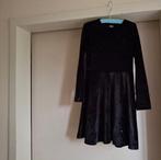 Zwarte glitterjurk jurk met glitters maat 110 116, Kinderen en Baby's, Kinderkleding | Maat 110, Ophalen of Verzenden, Meisje