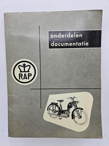 Bromfiets Onderdelen Documentatie boek RAP Stokvis Rotterdam