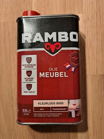 Rambo meubel olie beschikbaar voor biedingen