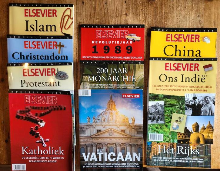 10 ELSEVIER-specials, Boeken, Tijdschriften en Kranten, Zo goed als nieuw, Ophalen of Verzenden