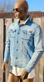PME Legend stretch spijkerjas / jack / denim jacket (L), Maat 52/54 (L), Blauw, Ophalen of Verzenden, Zo goed als nieuw