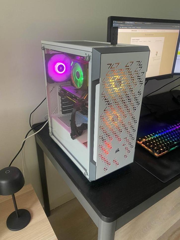 Azerty Gaming Platinum Ghost Radeon RX 5700XT, Ryzen 7 3700X, Computers en Software, Desktop Pc's, Gaming, Ophalen