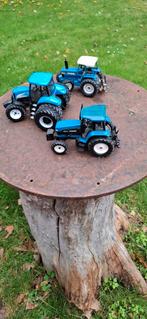 Ford  New Holland 3stuks, Hobby en Vrije tijd, Modelauto's | 1:32, Ophalen of Verzenden, Zo goed als nieuw, Tractor of Landbouw