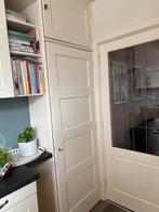 Originele paneeldeur en boven kastje deur, Ophalen, Gebruikt, 200 cm of meer, 50 tot 100 cm