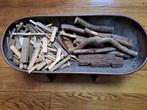 Koperen hout bak, Antiek en Kunst, Antiek | Koper en Brons, Ophalen of Verzenden, Koper