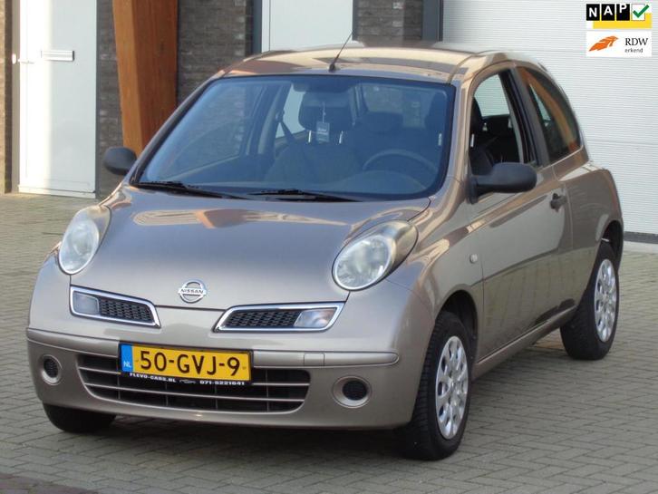Nissan Micra 1.2 Mix Automaat Airco Stuurbekr Elektr. Ramen, Auto's, Nissan, Bedrijf, Te koop, Micra, ABS, Airbags, Airconditioning