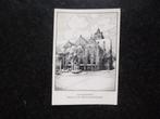 SCHOONHOVEN  St. Bartholomeuskerk Pentekening Gerrit Neven, Ophalen of Verzenden, Voor 1920, Zuid-Holland