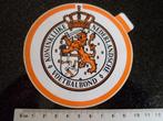 sticker koninklijke nederlandsche voetbalbond logo knvb, Verzenden, Zo goed als nieuw, Bedrijf of Vereniging