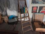 Vintage ladder, Ophalen of Verzenden, Zo goed als nieuw, Minder dan 2 meter