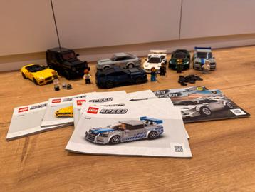 Lego Speed Champions (6 sets - 7 auto’s) beschikbaar voor biedingen