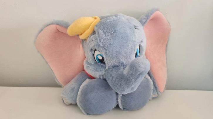 Disneyland parijs Dumbo Knuffel - Big Feet Serie, Kinderen en Baby's, Speelgoed | Knuffels en Pluche, Zo goed als nieuw, Olifant
