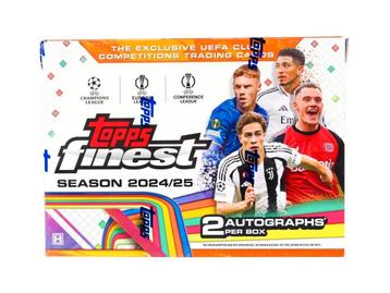 COMPLETE BASE SET TOPPS FINEST 2024-2025  beschikbaar voor biedingen