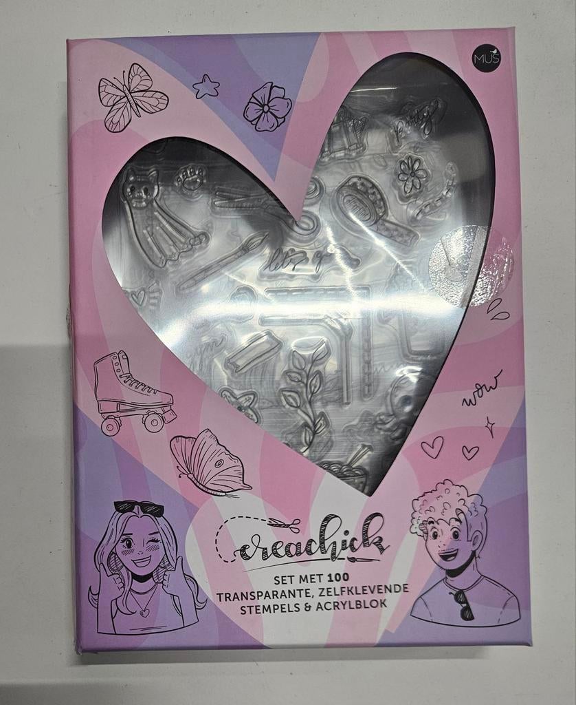 Creachick stempel set, Ophalen of Verzenden