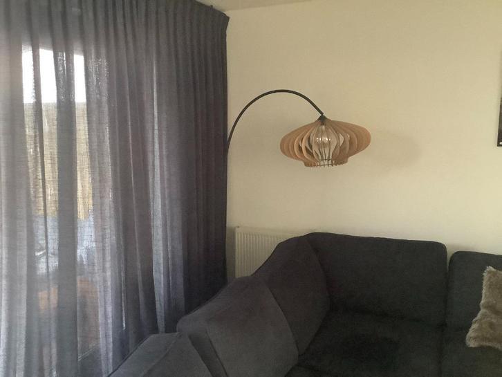 Vloerlamp Masterlight, Huis en Inrichting, Lampen | Vloerlampen, Zo goed als nieuw, 150 tot 200 cm, Hout, Metaal, Ophalen