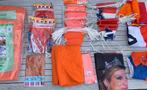 Koningsdag oranje spullen: vlag guirlandes tafelkleed zeil, Nieuw, Versiering, Ophalen of Verzenden, Oranje of Koningsdag