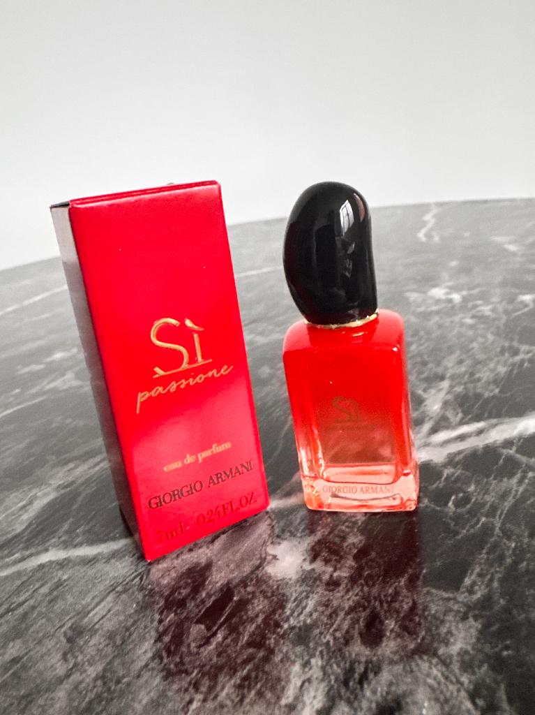 Armani Si Passione 7 ml mini miniatuur, Ophalen of Verzenden, Nieuw