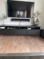 Strak Zwevend TV Meubel Ikea, Huis en Inrichting, Kasten | Televisiemeubels, Ophalen, Kunststof, 150 tot 200 cm, Zo goed als nieuw