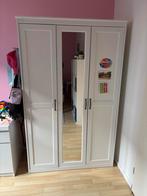 Ikea witte kledingkast met spiegeldeur, Ophalen, 100 tot 150 cm, Zo goed als nieuw, 150 tot 200 cm