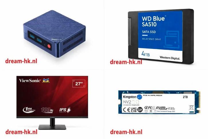 Mini PC en verschillende computer artikelen, Computers en Software, Barebones, Nieuw, Ophalen of Verzenden