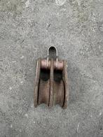 HYE Dubbel tufnol blok, Watersport en Boten, Ophalen, Gebruikt, Lijn of Blok