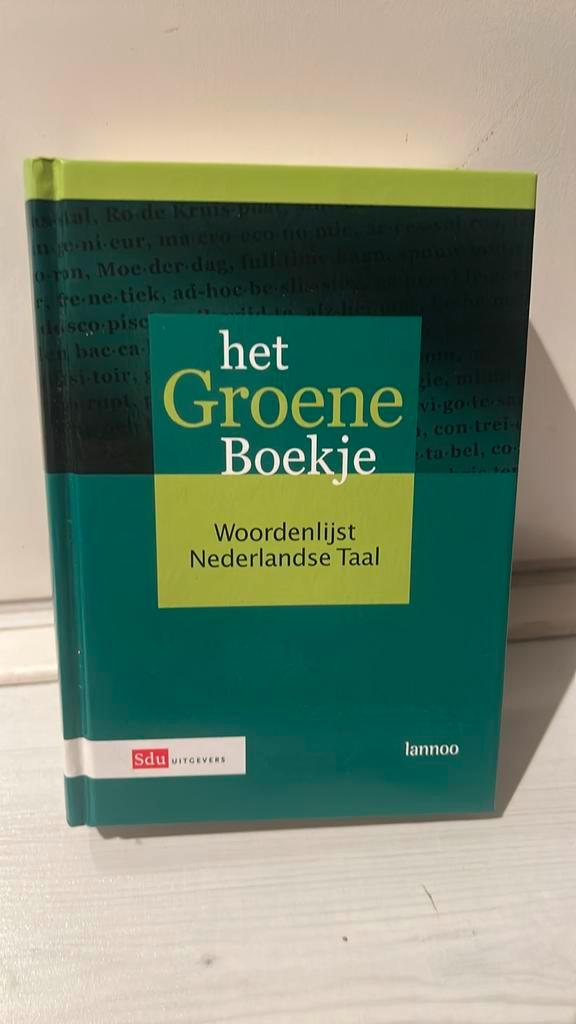 Het Groene Boekje, Boeken, Woordenboeken, Zo goed als nieuw, Nederlands, Overige uitgevers, Ophalen of Verzenden