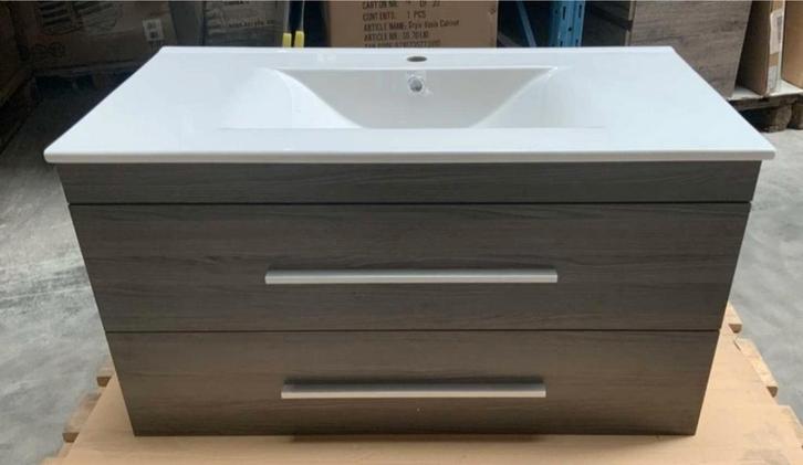 Badkamermeubel 90x46 cm Differnz Style, Huis en Inrichting, Badkamer | Badkamermeubels, Nieuw, Wastafelkast, Minder dan 100 cm