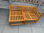 Houten Lounge Set - Tuinmeubelen, Tuin en Terras, Ophalen, Gebruikt, Hout