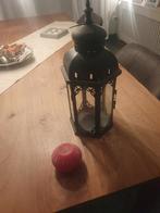 Woon inrichting vuurtoren inclusief kaars, Ophalen, Rood, 25 tot 50 cm, Zo goed als nieuw