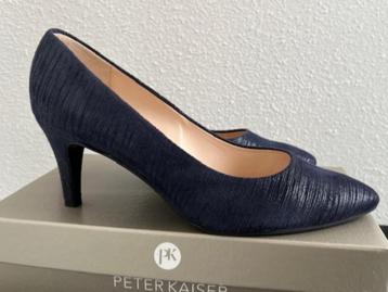 PETER KAISER Ellana pumps blauw streep 73291/661 beschikbaar voor biedingen