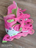 Roze kinder rolschaatsen, Kinderen en Baby's, Ophalen of Verzenden, Verstelbaar, Gebruikt, Dames