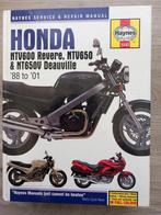 Te koop werkplaats handboek Honda NTV, Motoren, Handleidingen en Instructieboekjes