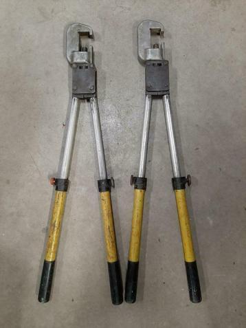 Nog 1x Klauke K18 perstang handperstang kabel perstang beschikbaar voor biedingen