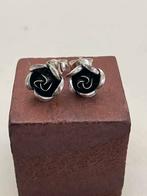 Zilveren oorstekers roosjes van teka, Ophalen of Verzenden, Zo goed als nieuw, Zilver