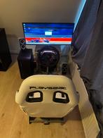 VOLLEDIGE RACE SETUP!pc,stuur,stoel,pedalen,box,scherm,tafel, Spelcomputers en Games, Spelcomputers | Sony PlayStation Consoles | Accessoires