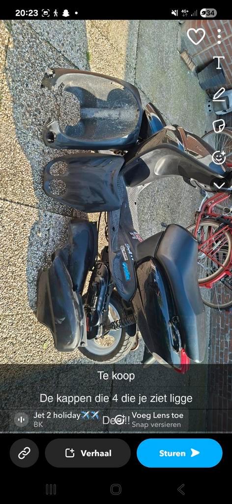 Reparatie, Fietsen en Brommers, Brommeronderdelen | Scooters, Zo goed als nieuw, Overige typen, Ophalen of Verzenden