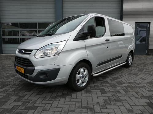 Ford Transit Custom 290 2.2 TDCI L2H1 DC dubbel cabine, Auto's, Bestelauto's, Bedrijf, Te koop, ABS, Achteruitrijcamera, Airconditioning