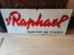 Emaille bord St. Raphael 1963, Ophalen of Verzenden, Gebruikt, Reclamebord