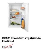 koelkast Inventum, Witgoed en Apparatuur, Koelkasten en IJskasten, Ophalen, Zo goed als nieuw, Zonder vriesvak