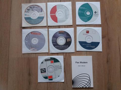 7 verschillende Software CD-Rom's en 1 beschrijvingsboekje., Computers en Software, Besturingssoftware, Zo goed als nieuw, Windows