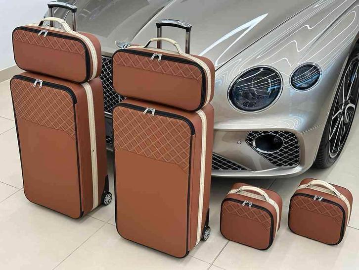 Roadsterbag kofferset Bentley Continental GTC 2019-2024, Auto diversen, Auto-accessoires, Nieuw, Ophalen of Verzenden