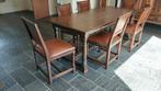 6 persoons eettafel., Huis en Inrichting, Complete eetkamers, Ophalen, Gebruikt