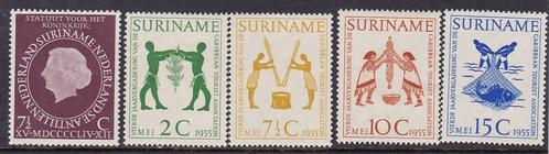 Suriname 1954-1955 postfris, Postzegels en Munten, Postzegels | Suriname, Postfris, Verzenden