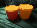 Tupperware ruimte bakjes 550 ml 650 ml oranje rood geel, Ophalen, Nieuw